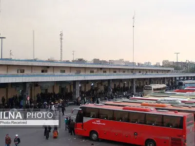 اعزام ۱۳۰ هزار زائر اربعین از پایانه‌های مسافربری شهر تهران