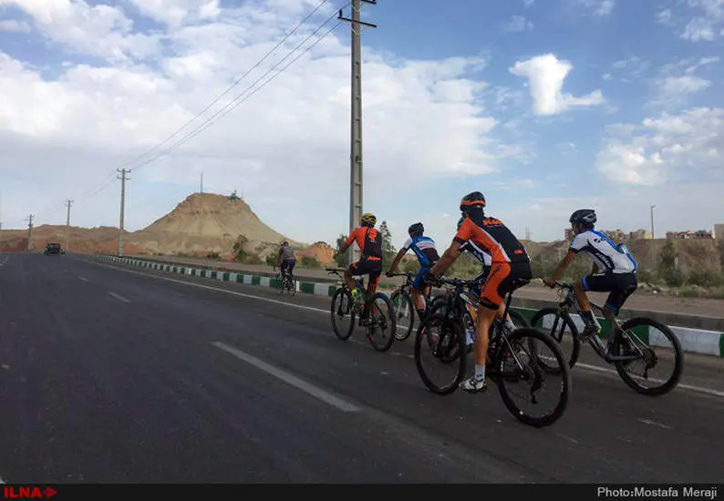 مسابقات کراس کانتری کوهستان مرحله اول لیگ دوچرخه سواری قم 