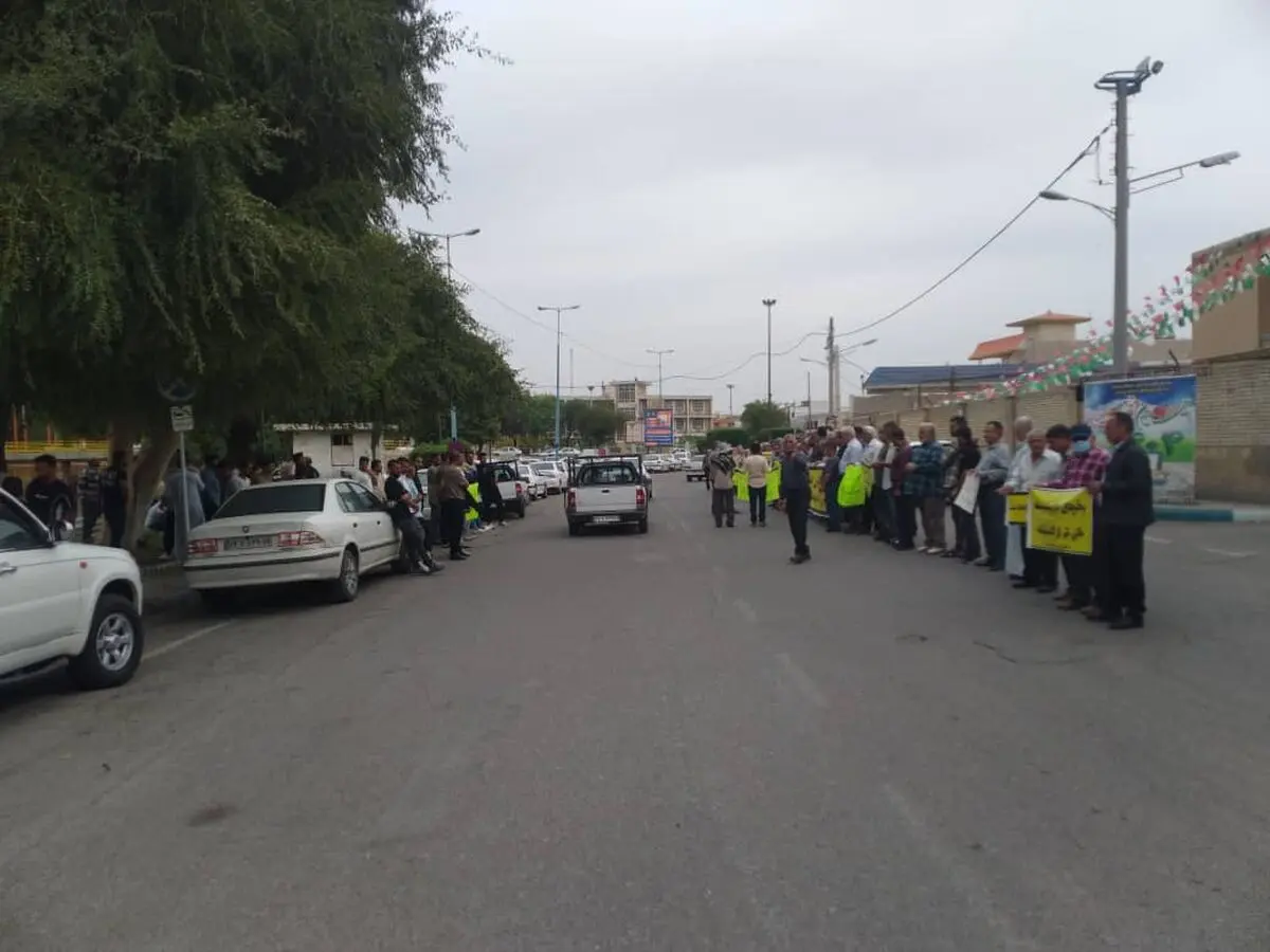 اعتراض صنفی بازنشستگان کارگری در چند شهر