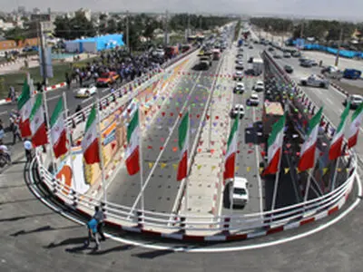 آغاز عملیات احداث راست گرد تقاطع غیر همسطح شهدا