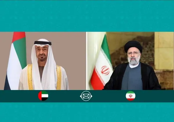 پیام تبریک رئیس و نواب رئیس دولت امارات به رئیس‌جمهور به مناسبت عید فطر