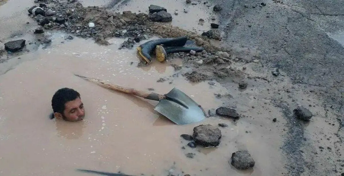 وزیر نیرو از کارگر فداکار آب وفاضلاب فهرج قدردانی کرد 