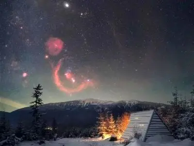 تصویر روز ناسا: طلوع صورت فلکی شکارچی بر فراز کوه‌های برفی لهستان