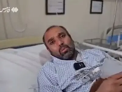 کارگر معدن طبس که همکاراشو نجات داد + فیلم
