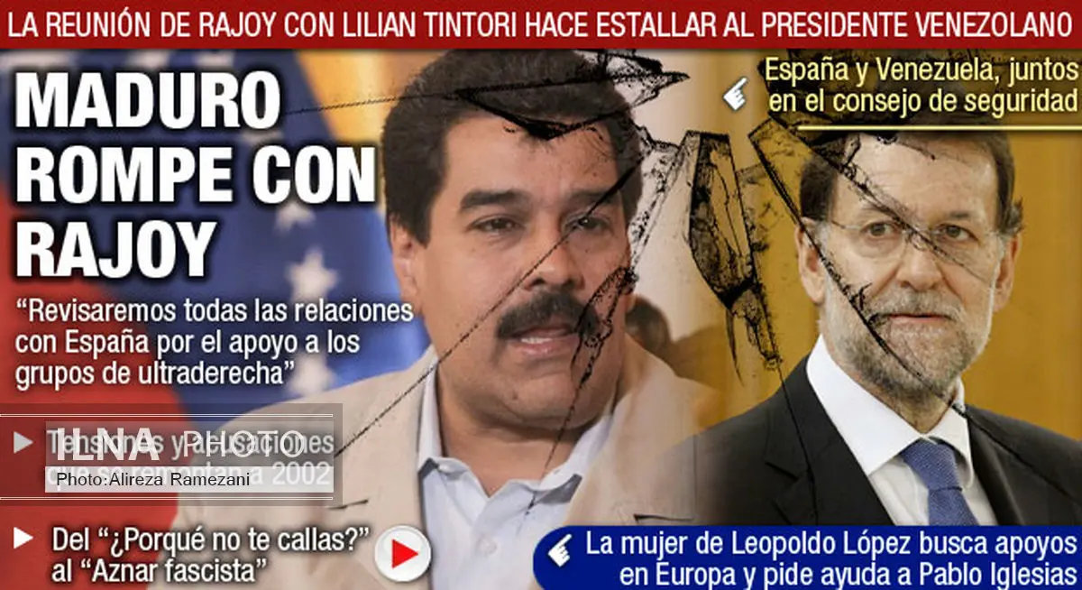 رئیس‌جمهوری ونزوئلا به نخست‌‌وزیر اسپانیا هشدار داد