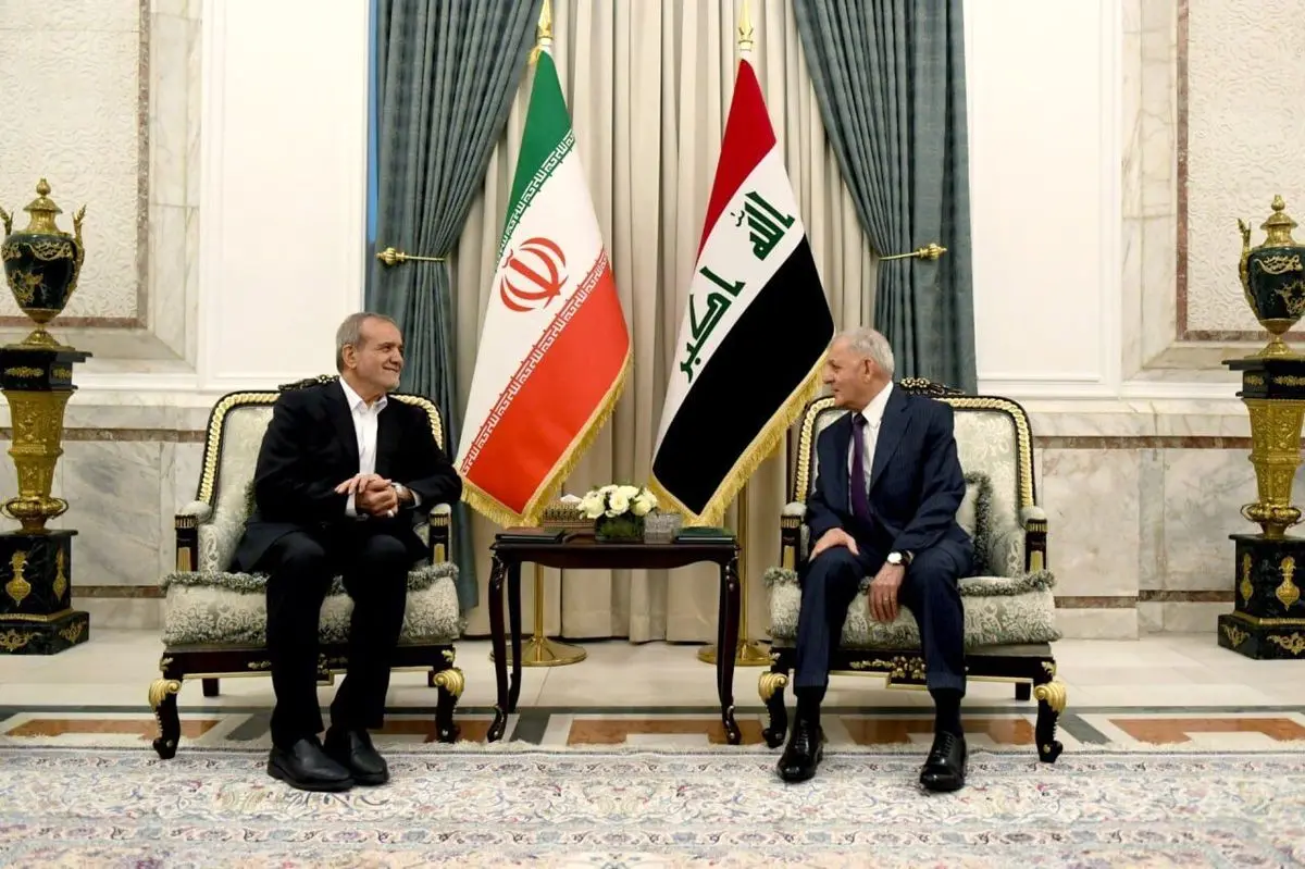 Iran, Iraq presidents meet in Baghdad