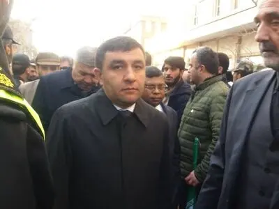 حضور سفیر آذربایجان در مراسم تشییع پیکر فرمانده شهید سپاه قدس