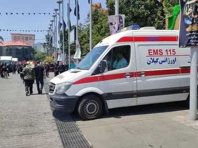 امدادرسانی اورژانس گیلان به عزاداران حسینی در روز عاشورا