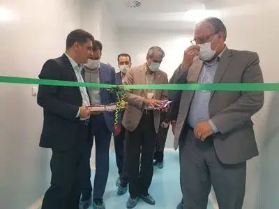 بهره برداری از خط تولید گیاهان دارویی یاس کبود در آران و بیدگل