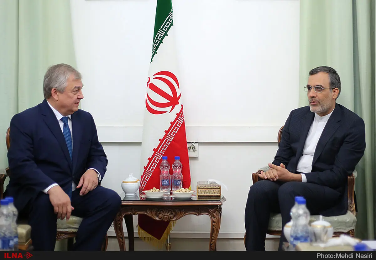 گفت‌وگوی جابری انصاری و لاورنتیف پیرامون تحولات سوریه و دستورکار نشست آستانه