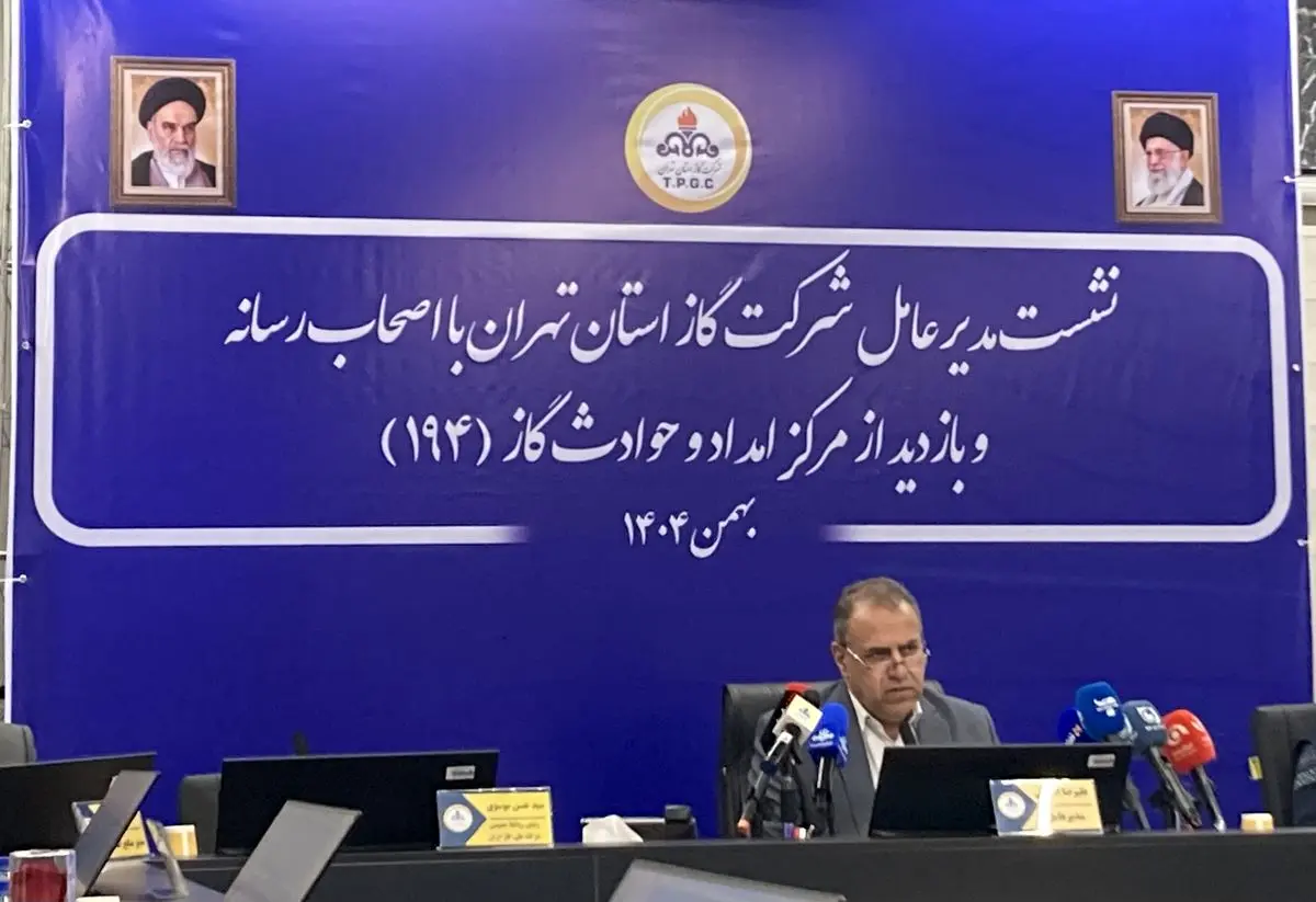 ۱۱ درصد گاز کشور در تهران مصرف می شود