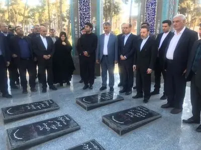 ادای احترام واعظی به شهیدان گرانقدر در گنبدکاووس