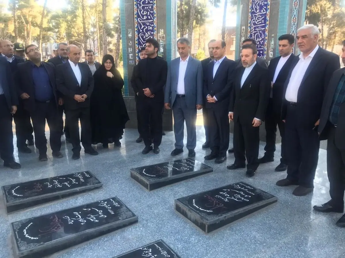 ادای احترام واعظی به شهیدان گرانقدر در گنبدکاووس