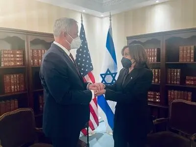دیدار گانتز و هریس با محوریت ایران