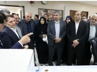 بازدید هیأت پارلمانی صنعت نفت و پتروشیمی از مجتمع پتروشیمی مارون