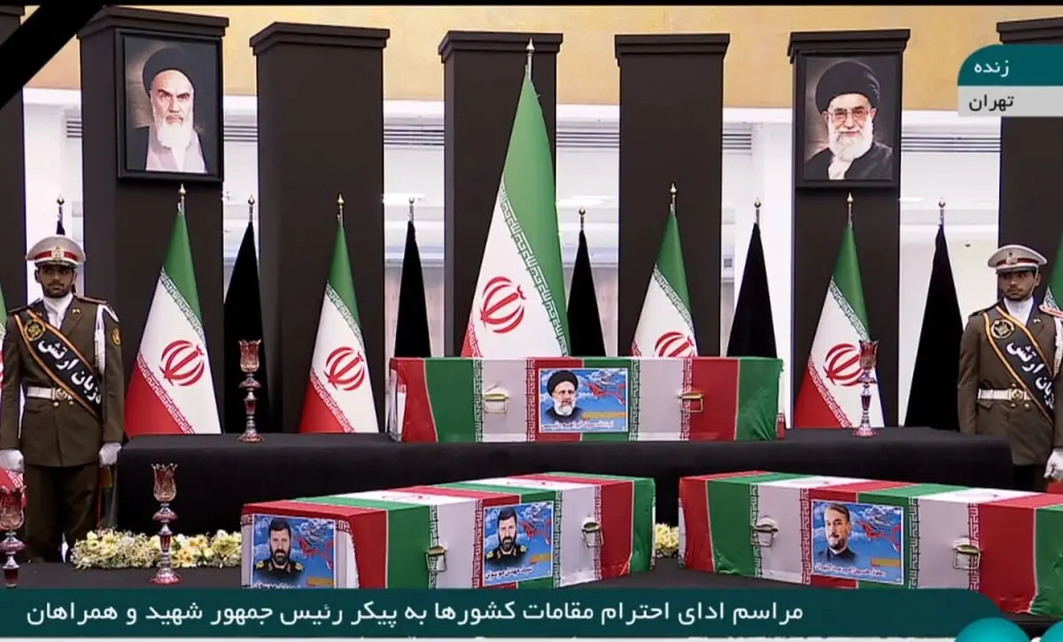 برگزاری مراسم بزرگداشت رییس‌جمهور و شهدای خدمت در سالن اجلاس سران