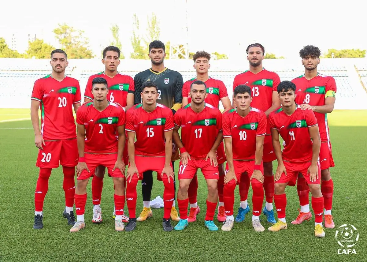 تساوی تیم ملی جوانان در اولین بازی کافا
