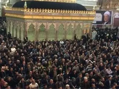 الرئیس روحانی یرعى تکریم ذکرى ایة الله رفسنجانی بمناسبة مرور اسبوع على رحیله