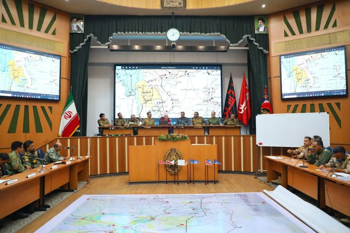 برگزاری رزمایش مشترک روی نقشه ناهمتراز در دافوس آجا