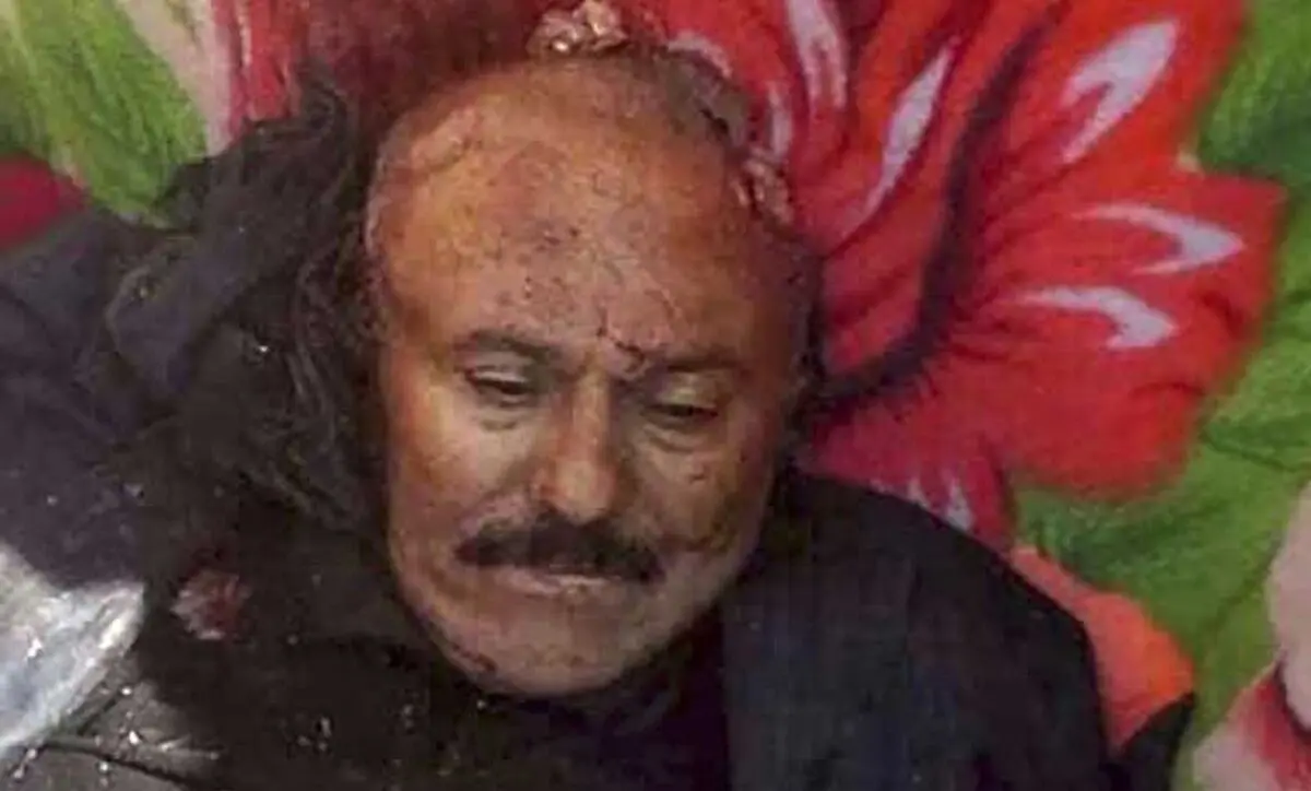 جسد صالح در نزدیکی صنعا دفن شد