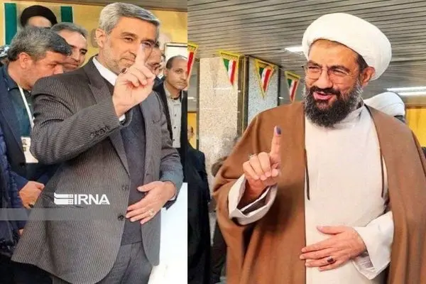 امام جمعه واستاندار همدان آرای خود را به صندوق انداختند