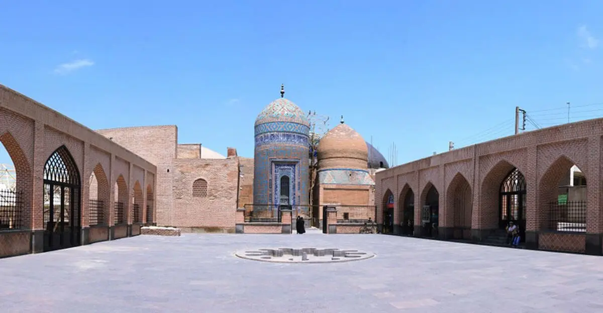 بقعه شیخ صفی الدین اردبیلی توسعه می‌یابد