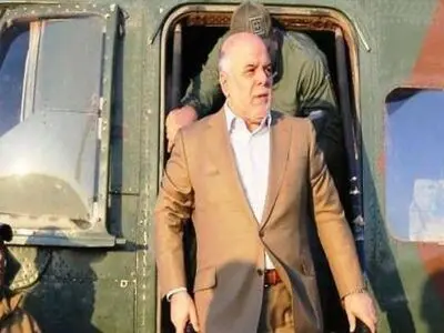 حیدر العبادی وارد کربلا شد