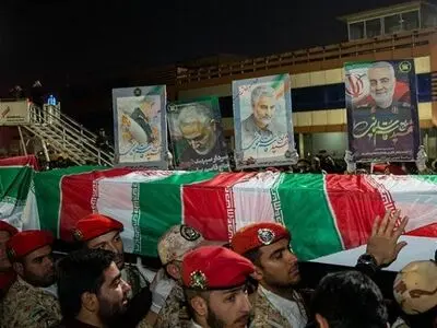 مراسم استقبال جثامین الشهداء القادة فی الاهواز