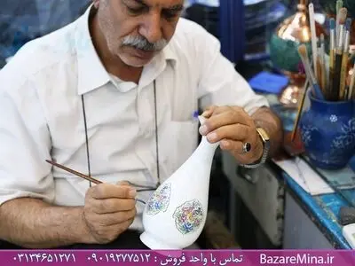 خرید صنایع دستی فیروزه کوبی و میناکاری اصفهان از فروشگاه بازار مینا