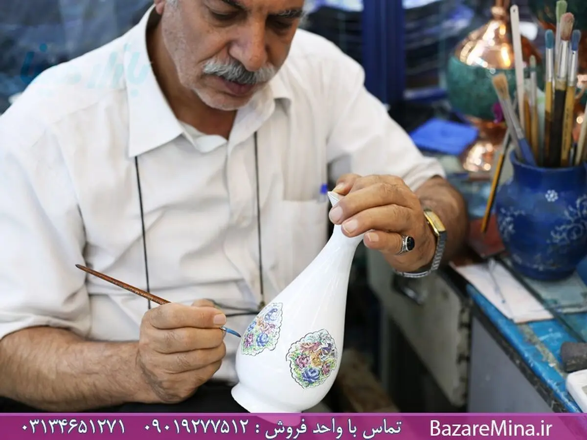 خرید صنایع دستی فیروزه کوبی و میناکاری اصفهان از فروشگاه بازار مینا