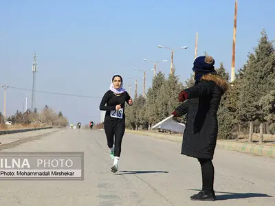مسابقات دو صحرانوردی بانوان کارگر کشور 