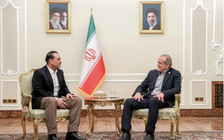 دیدار فرمانده ارتش پاکستان با رئیس جمهور کشورمان؛