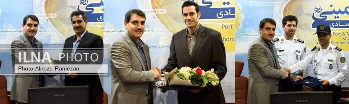 تجلیل از افتخار آفرینان بنادر خوزستان