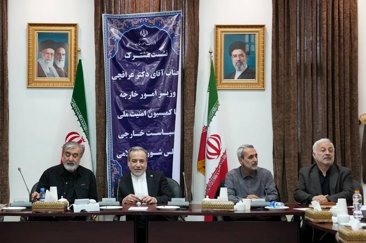 دیدار اعضای کمیسیون امنیت ملی مجلس با عراقچی چه گذشت