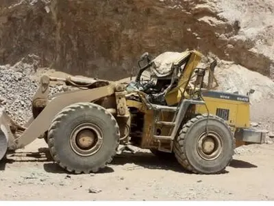 مرگ راننده لودر معدن چلاو بر اثر سقوط سنگ