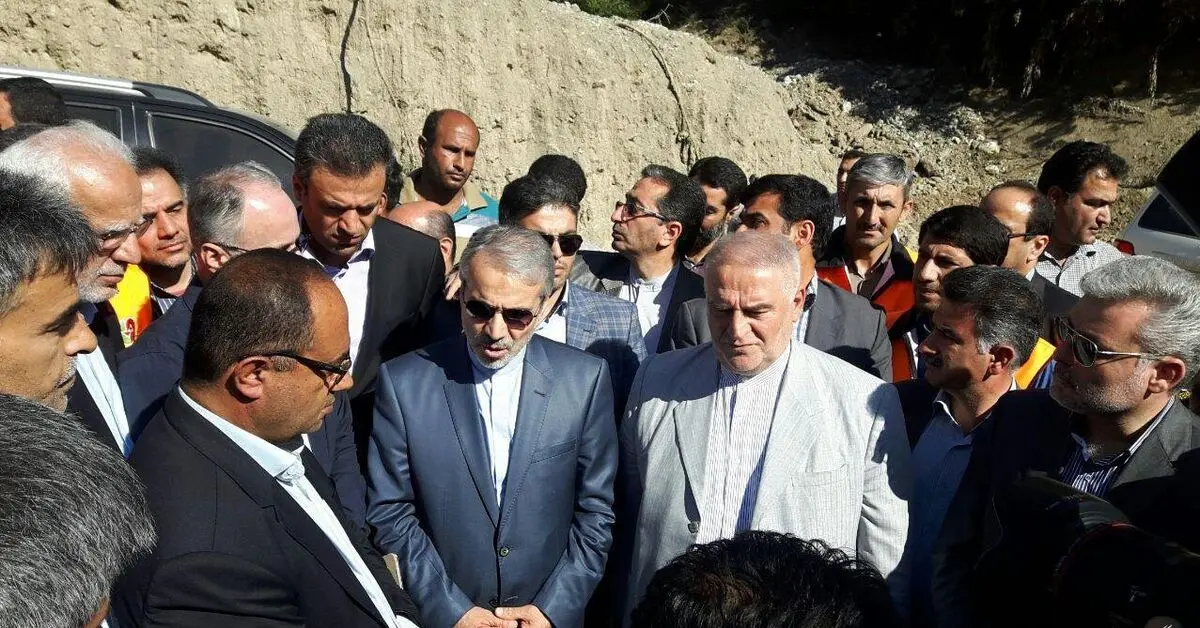 بازدید معاون رئیس‌جمهور از پروژه آزادراه همت در البرز و کمربندشمالی کرج 