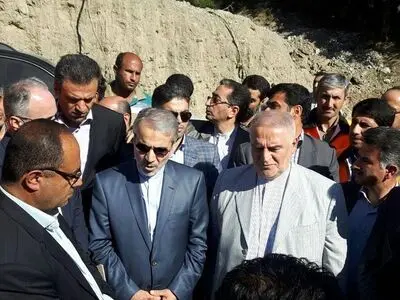 بازدید معاون رئیس‌جمهور از پروژه آزادراه همت در البرز و کمربندشمالی کرج 