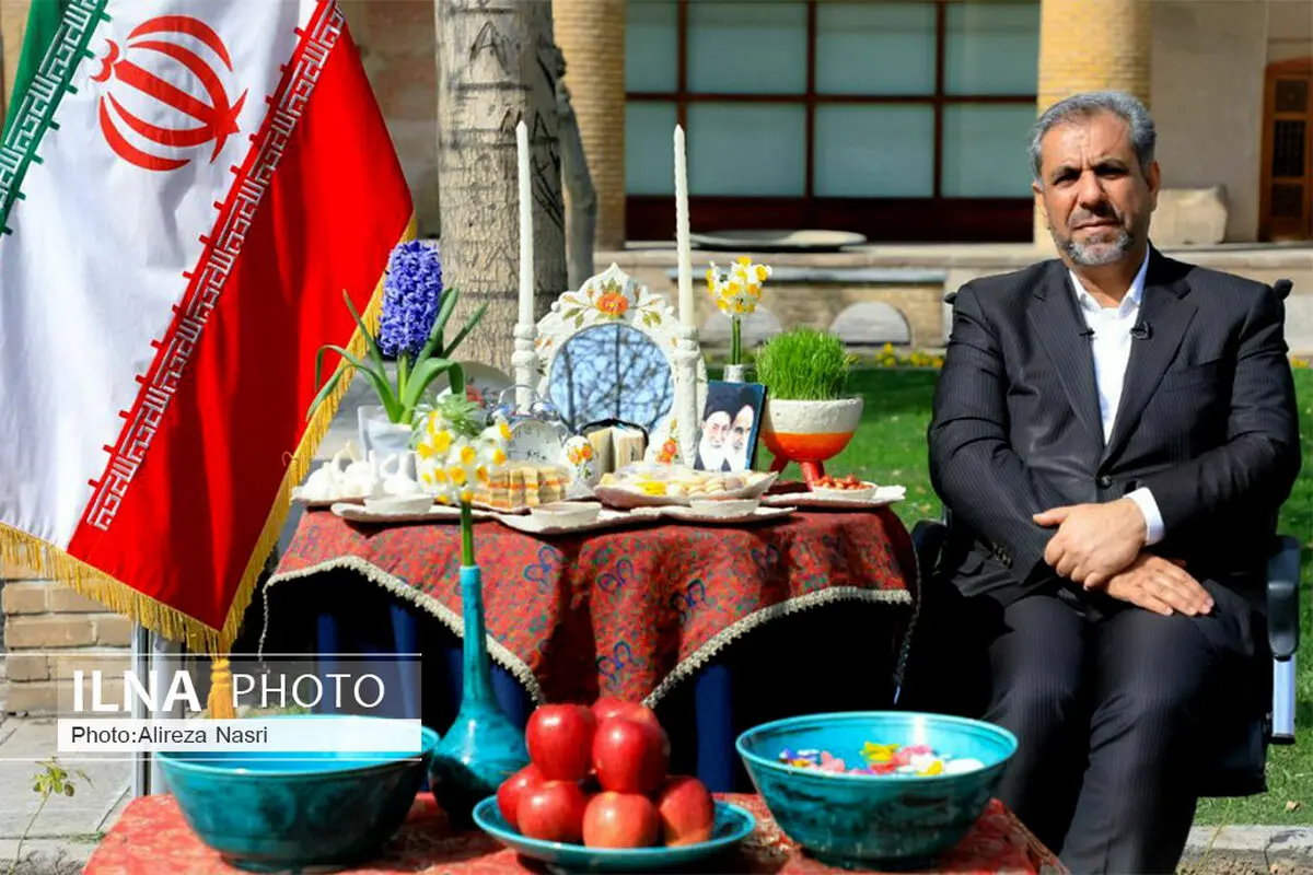 تبریک استاندار قزوین به مناسبت فرارسیدن سال ۱۳۹۹/ امیدواریم سال جدید هیچ حادثه و بلایی را شاهد نباشیم 