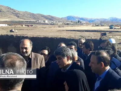 بازدید معاون اقتصادی جهانگیری از پروژه  آبرسانی سد طالقان به قزوین