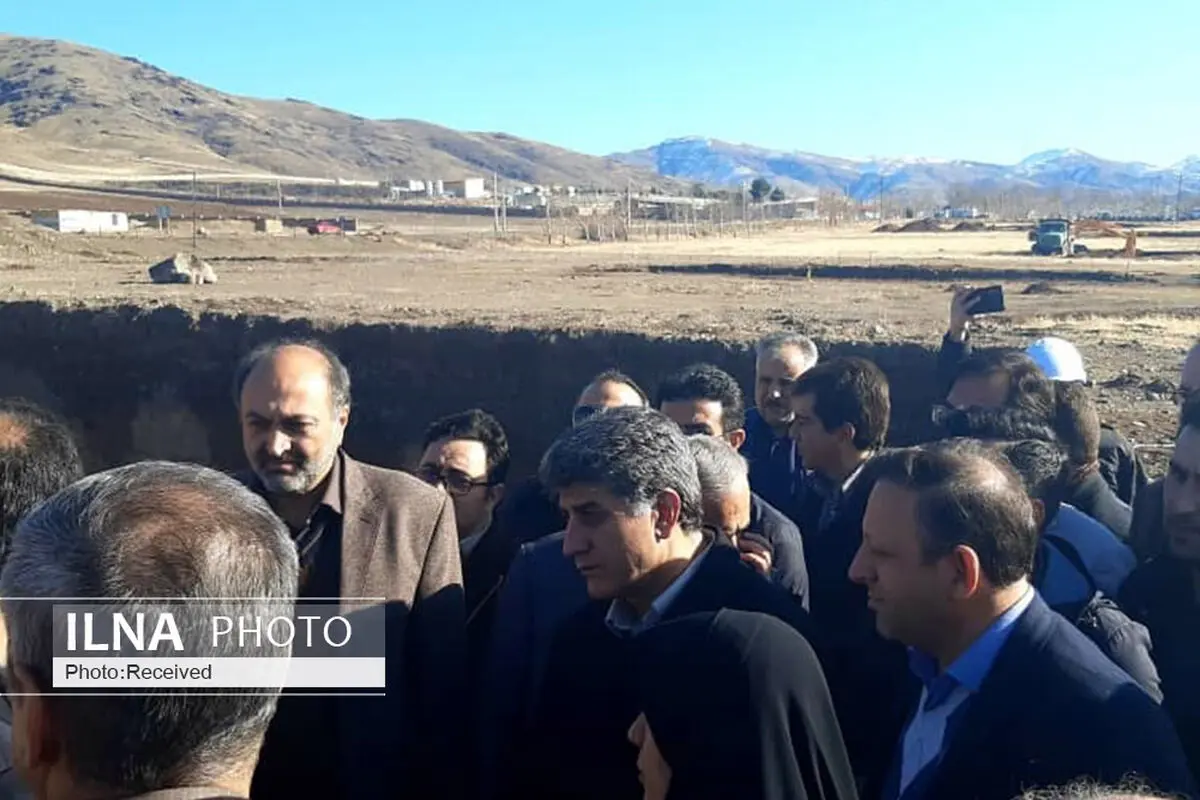 بازدید معاون اقتصادی جهانگیری از پروژه  آبرسانی سد طالقان به قزوین