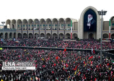 مراسم وداع با رهبر شهید انقلاب/1