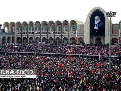 Farewell ceremony for the martyred leader of the revolution/1