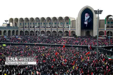 مراسم وداع با رهبر شهید انقلاب/1