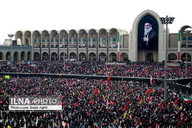 مراسم وداع با رهبر شهید انقلاب/1