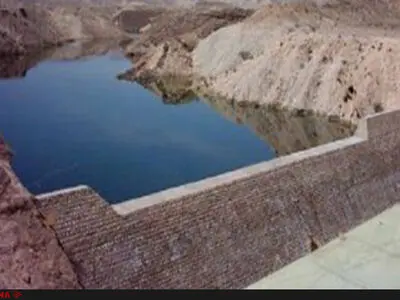 آبگیری 30 درصد از حجم بزرگترین سازه آبخیزداری شرق کشور