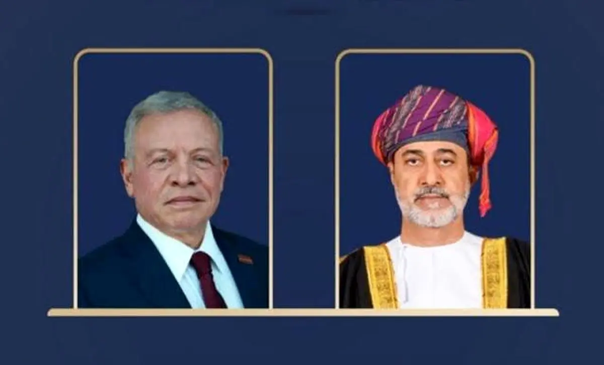 گفت‌وگوی پادشاه اردن و سلطان عمان در رابطه با تحولات منطقه
