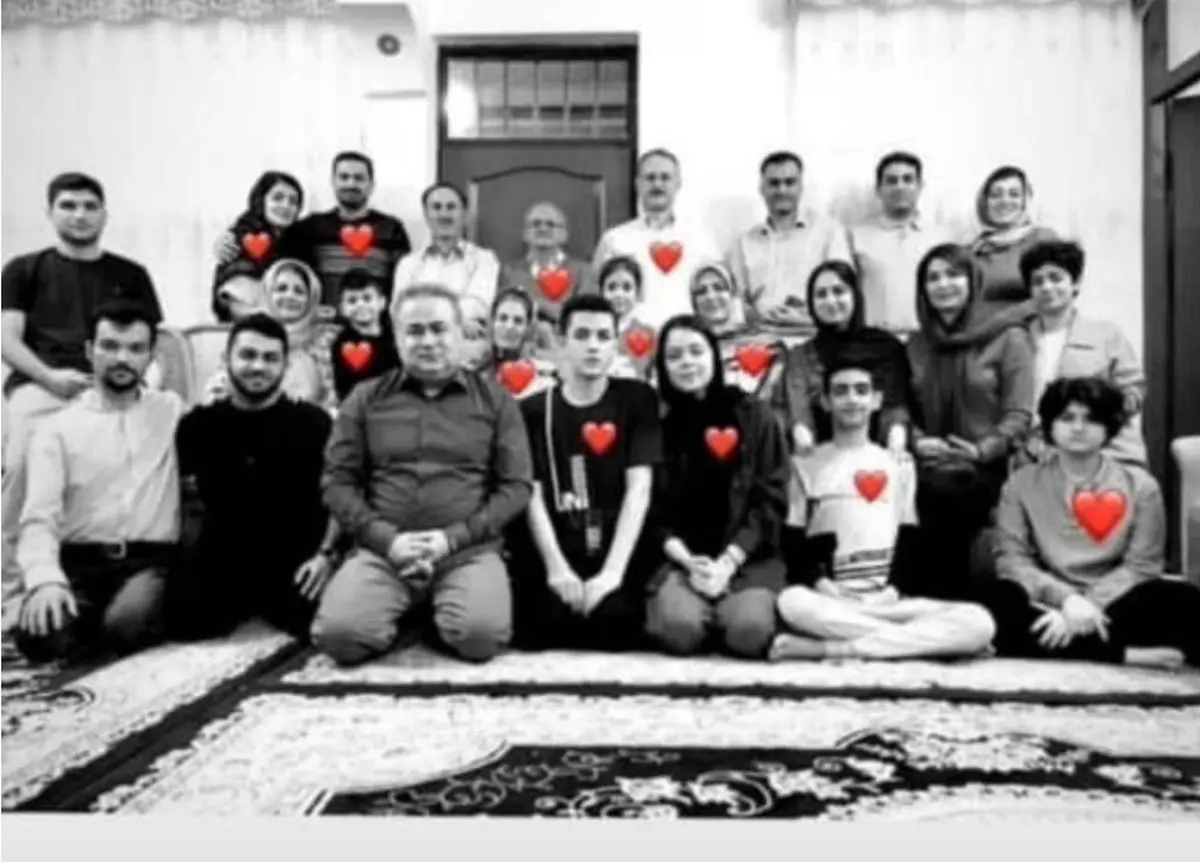 گفته بود با ملت ایران کاری ندارد! ۱۲ عضو یک فامیل پر کشیدند