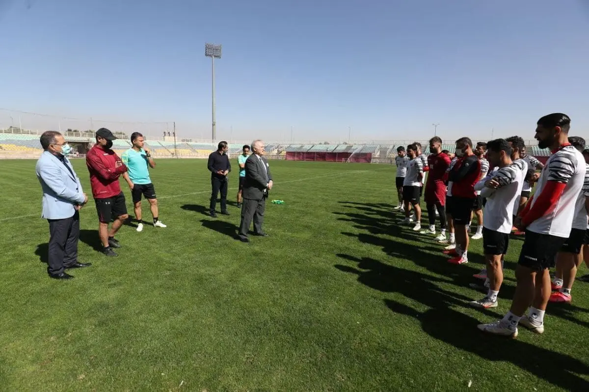 حسین کلانی در تمرین پرسپولیس: ما بهترین تیم ایران هستیم