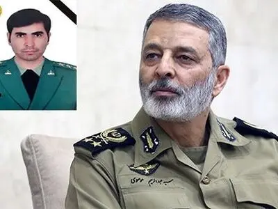 فرمانده کل ارتش شهادت مسلم جاویدی‌مهر را تبریک و تسلیت گفت
