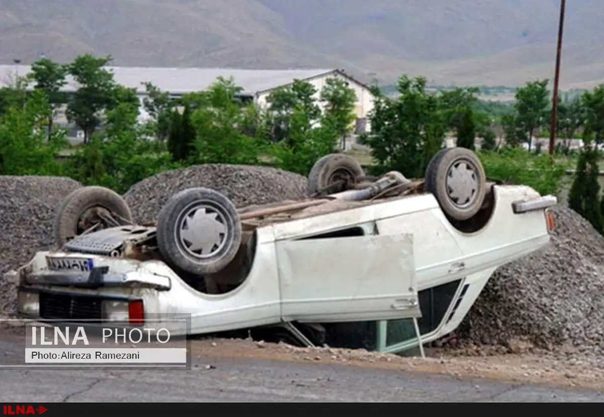تصادف زنجیره‌ای در جاده‌هراز/ دو نفر کشته و سه نفر زخمی شدند